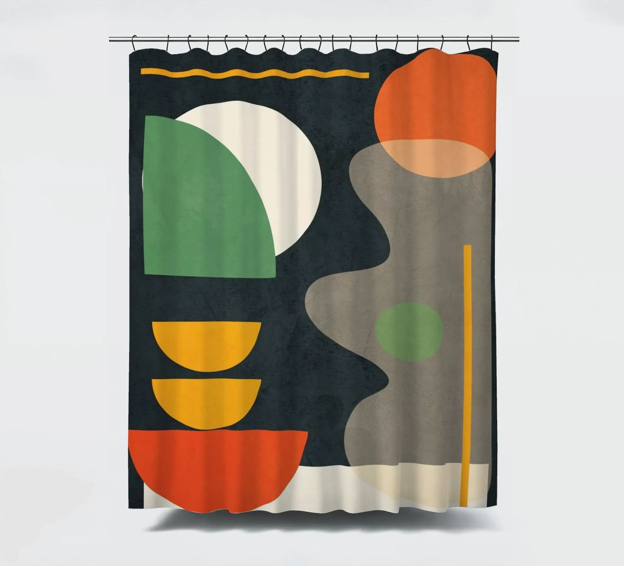 Abstract Shape Setting 02 tenda da doccia da Flow Line