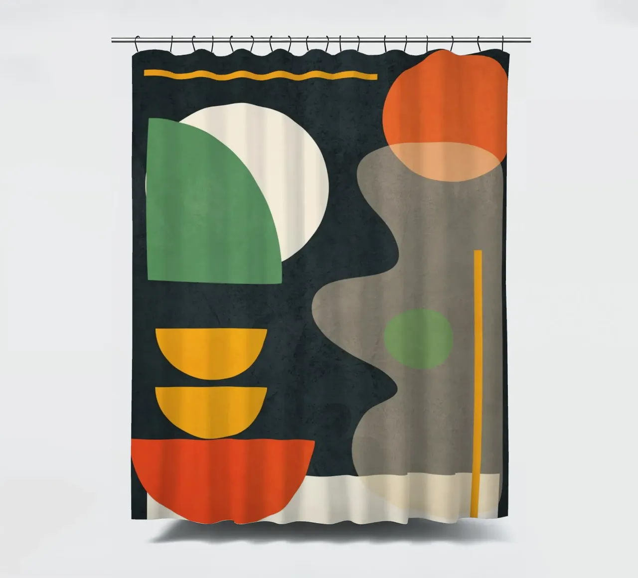 Abstract Shape Setting 02 tenda da doccia da Flow Line