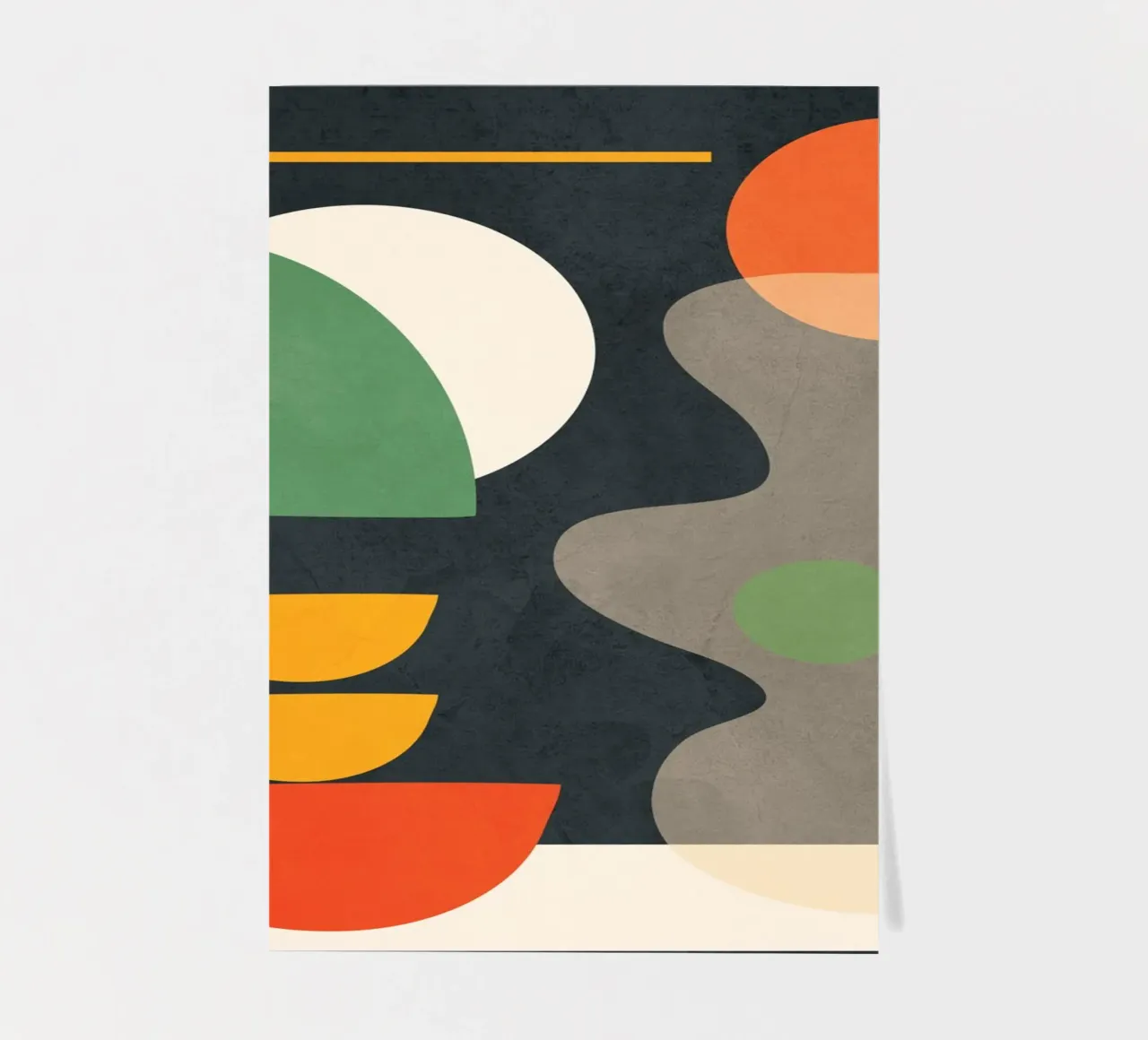 Abstract Shape Setting 02 sticker sheet by Flow Line