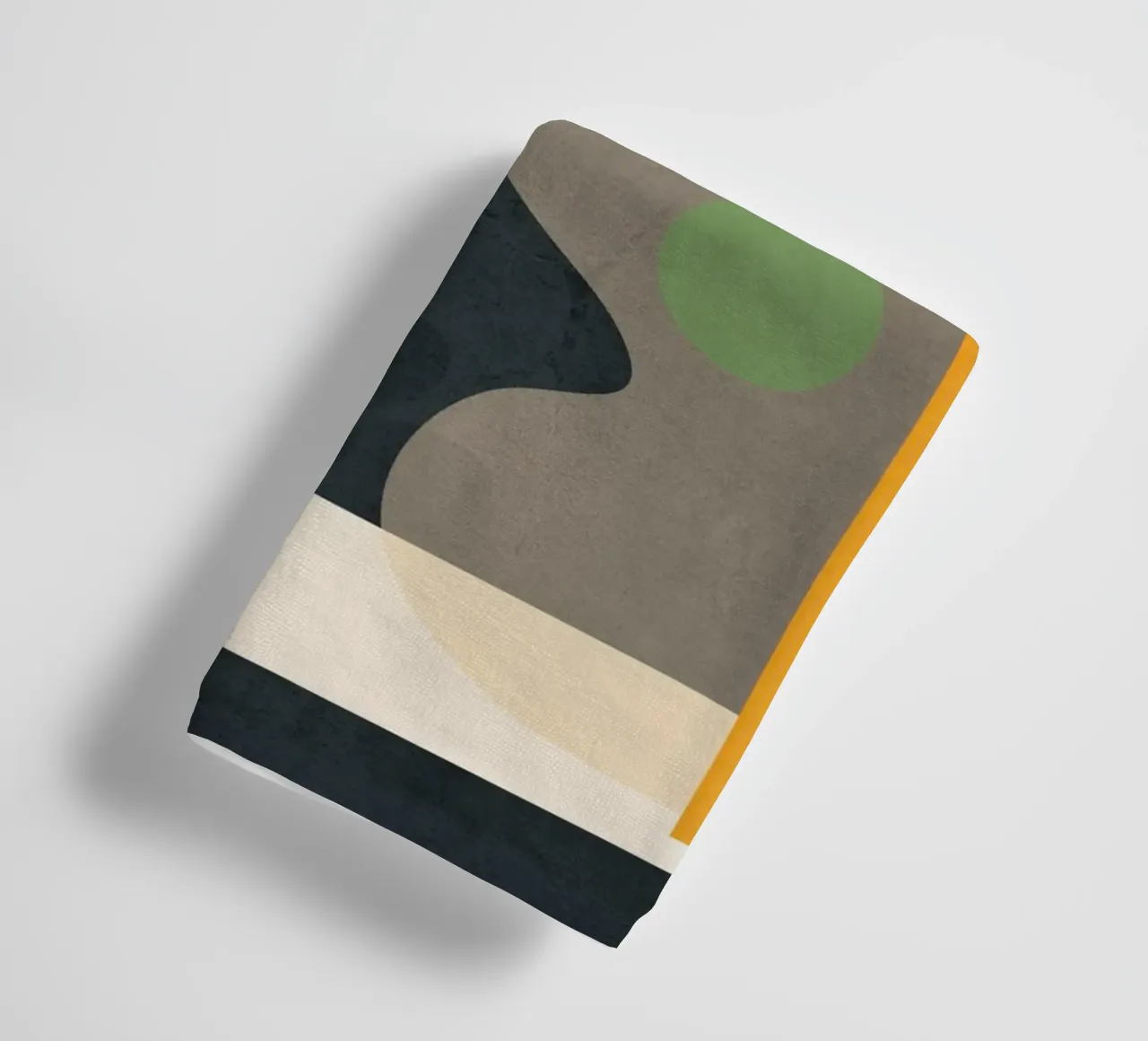 Abstract Shape Setting 02 Handtuch von Flow Line