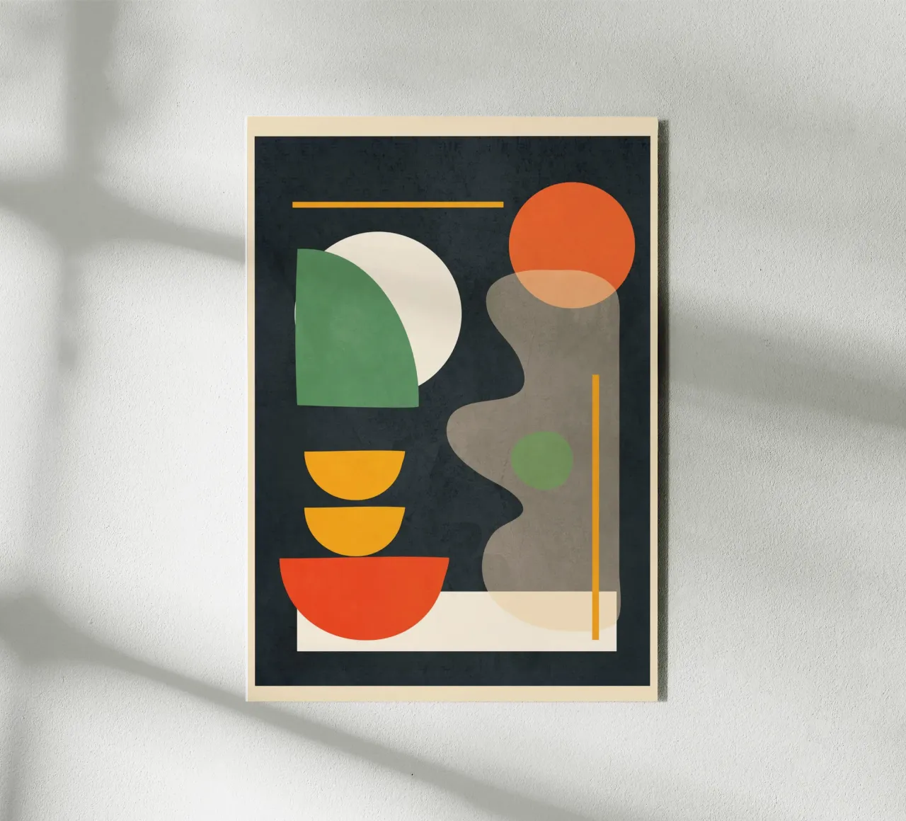 Abstract Shape Setting 02 alu dibond de Flow Line