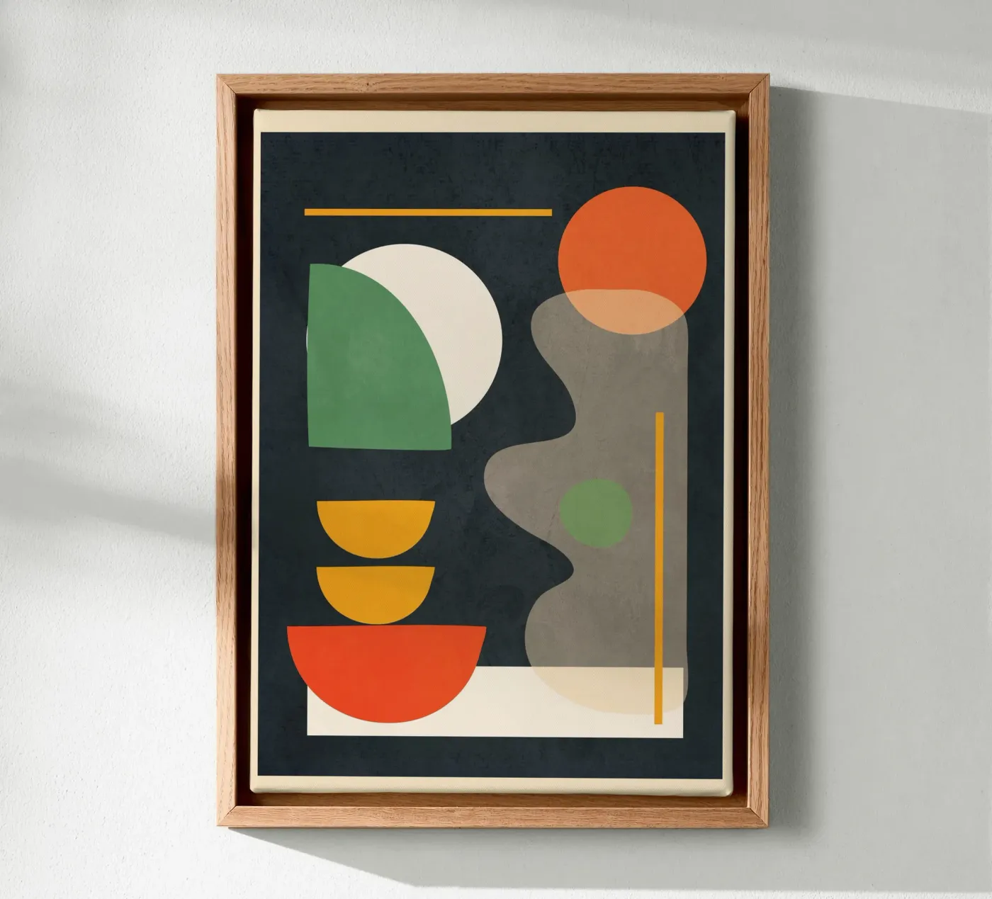 Abstract Shape Setting 02 tela da Flow Line