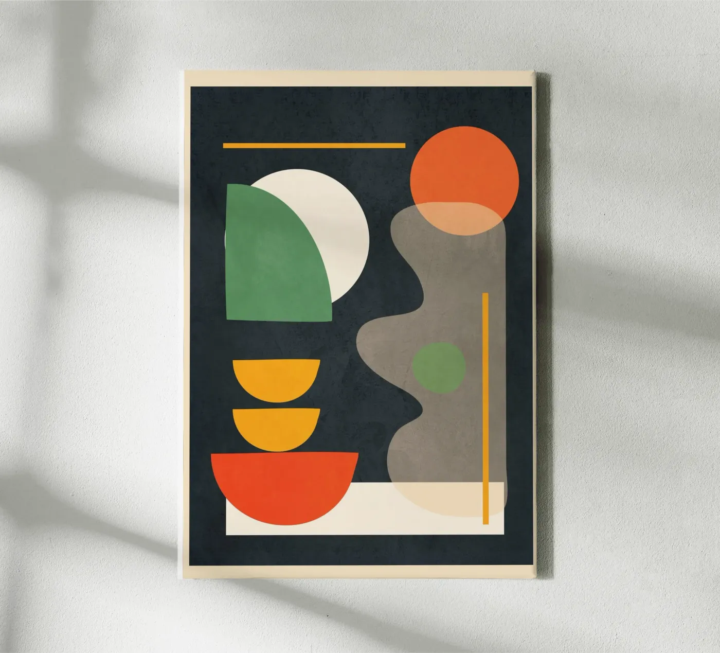 Abstract Shape Setting 02 tela da Flow Line