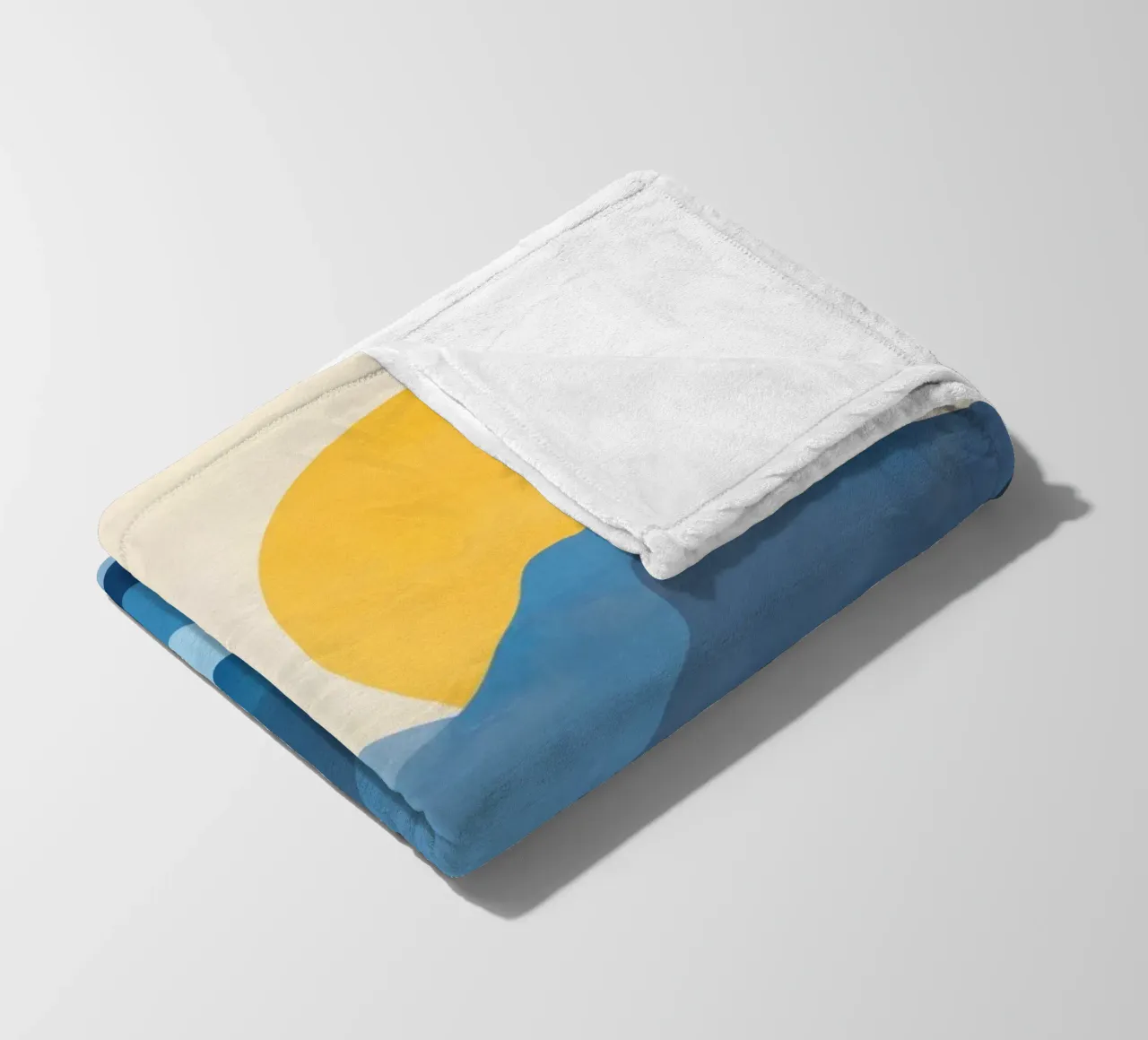 Minimalistic Landscape 1 coperta in pile da Flow Line