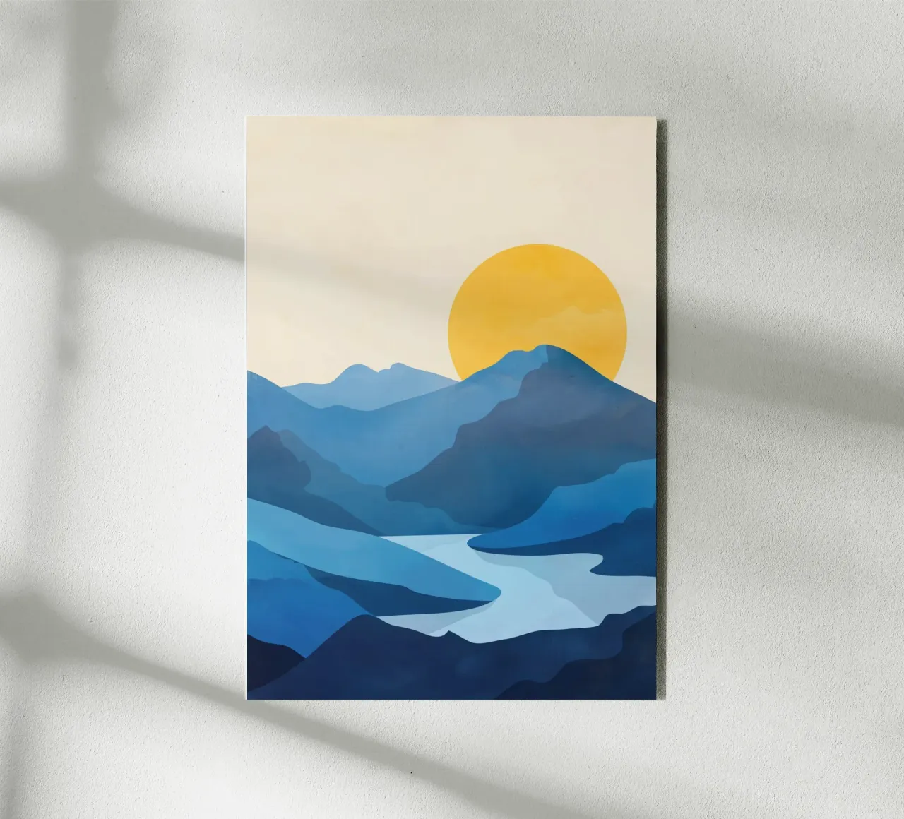 Minimalistic Landscape 1 alluminio dibond da Flow Line