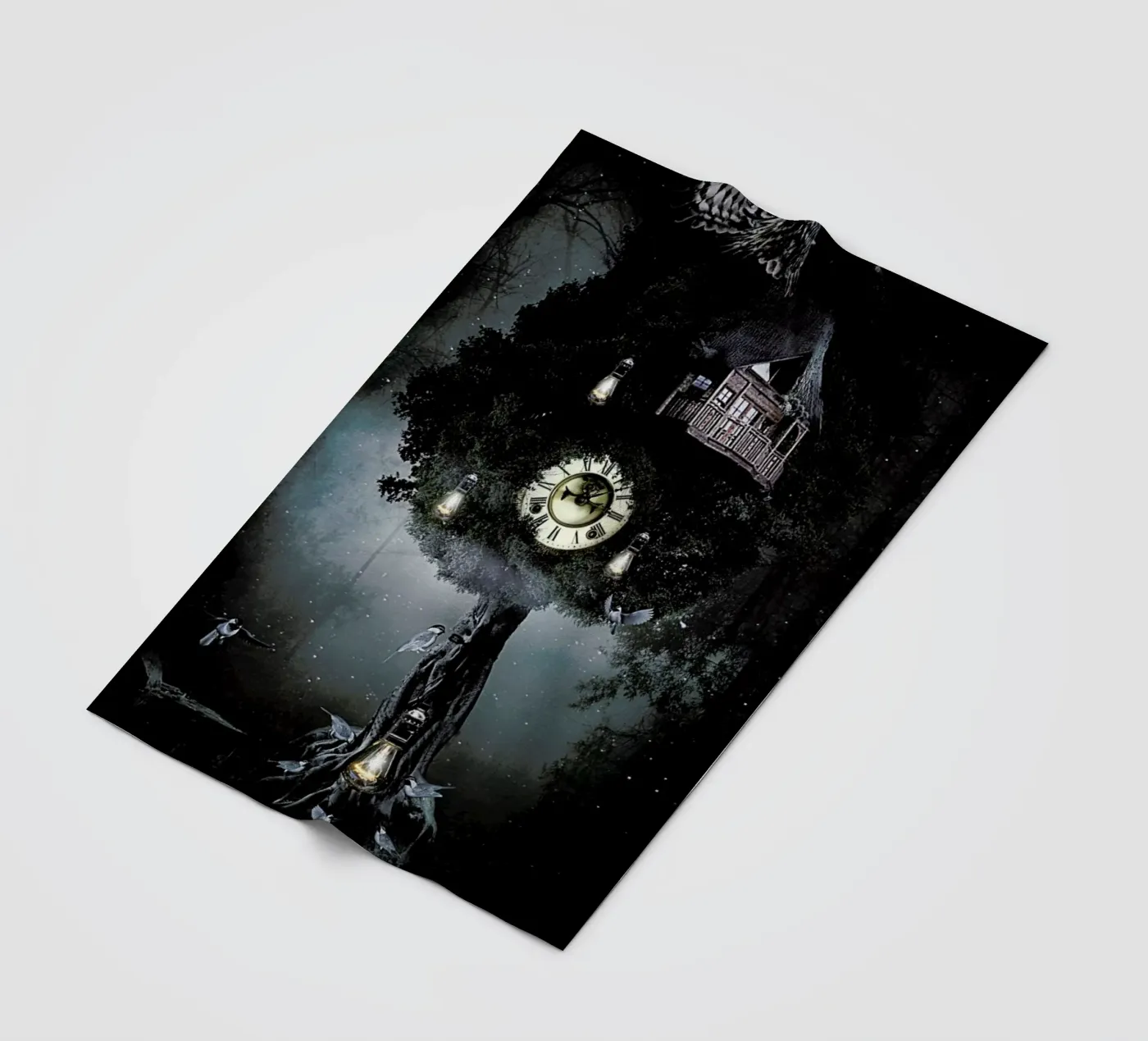 Lullaby fleece blanket by Design by Soph