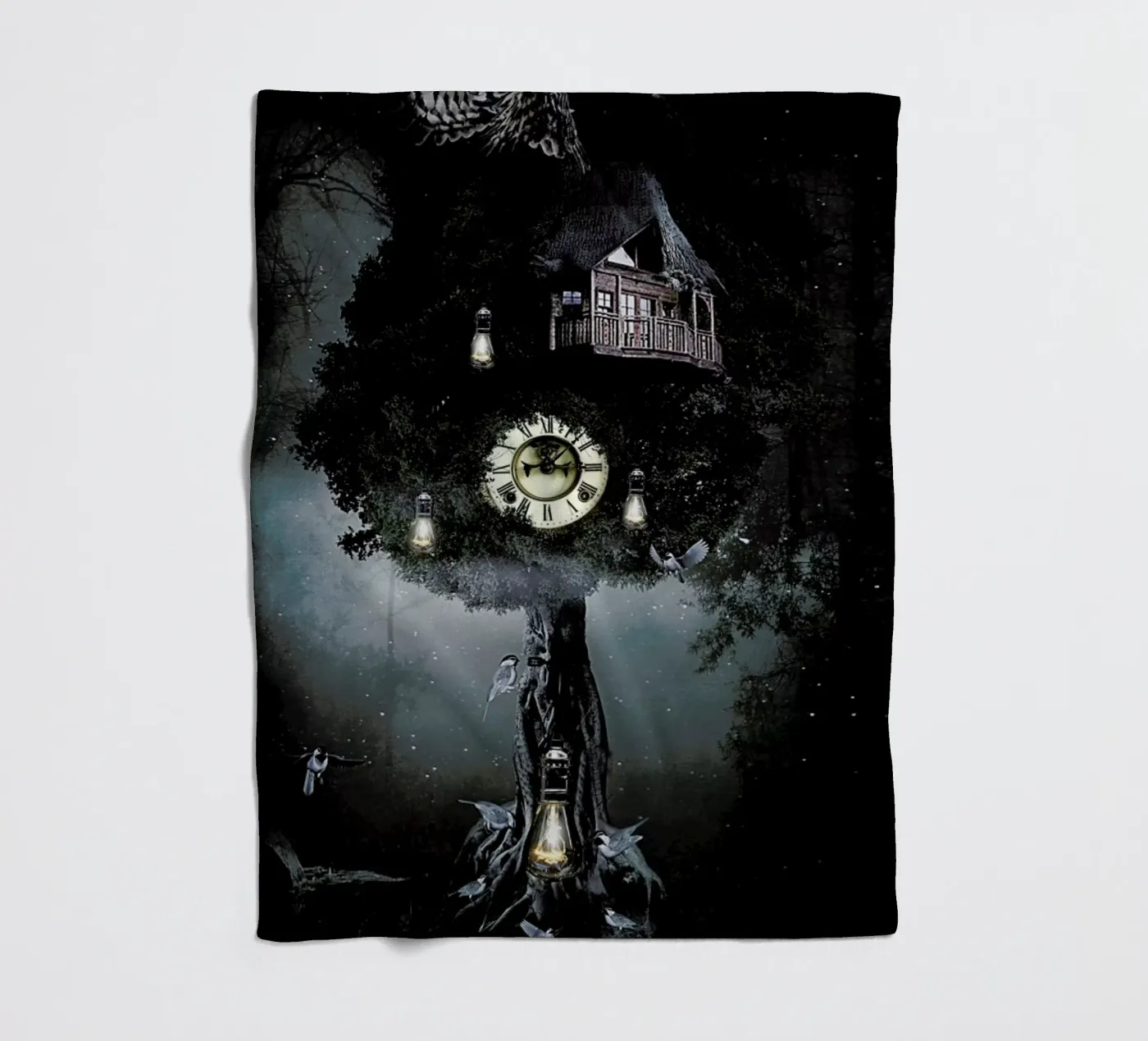 Lullaby fleece blanket by Design by Soph