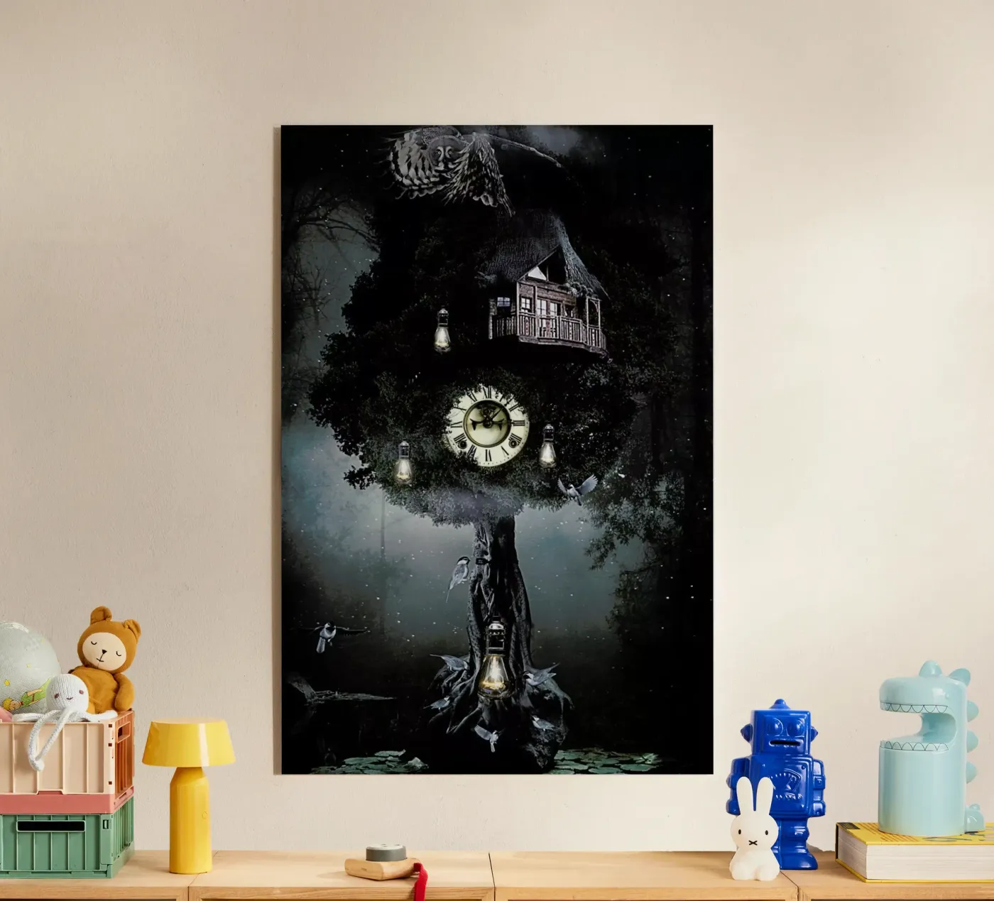 Lullaby acryl van Design by Soph