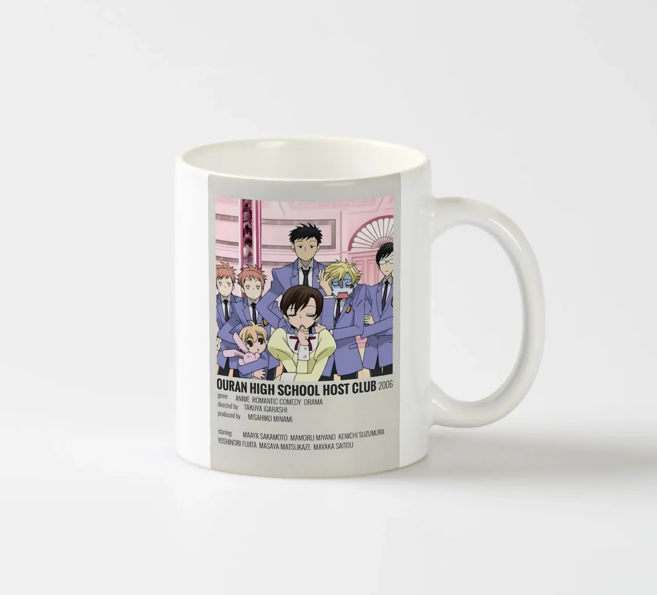 OURAN HIGH SCHOOL HOST CLUB 2006 tazza in ceramica da Totoya
