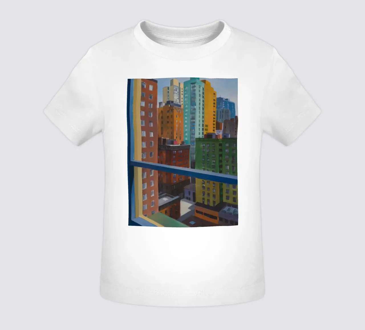 Sinfonía urbana de colores camiseta de bebé de Mystic Grain