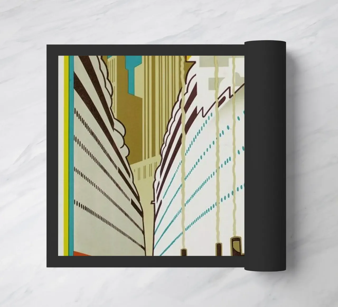Monogrammed HR-Swedish American Line (Printed by Ronald Massey, London) zerbino da ARTOTHEK