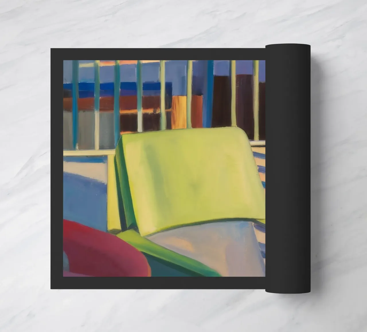 Reverie di luce a righe zerbino da Mystic Grain