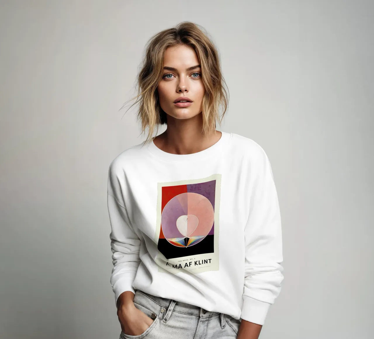 Hilma af Klint - Dove, No. 2 sudadera de Vintage by JUNIQE