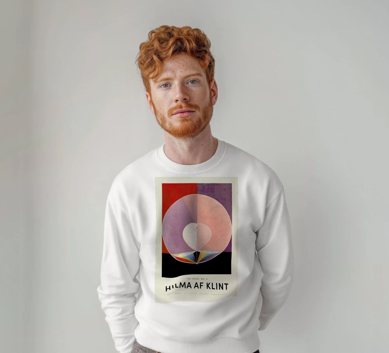 Hilma af Klint - Dove, No. 2 felpa da Vintage by JUNIQE