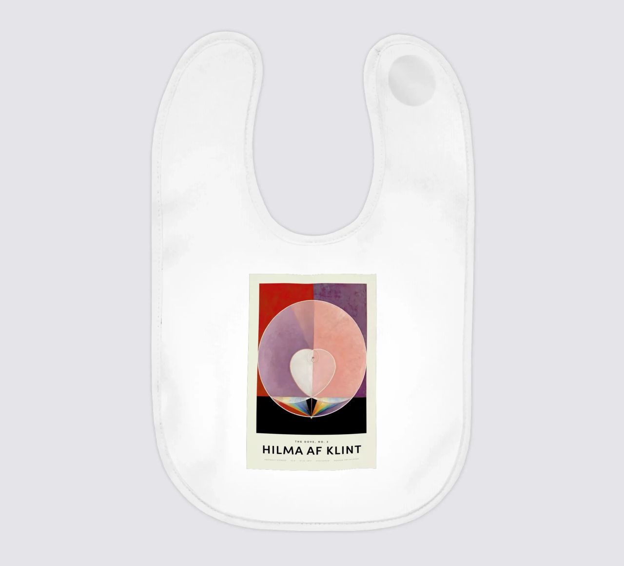 Hilma af Klint - Dove, No. 2 bavaglino da Vintage by JUNIQE