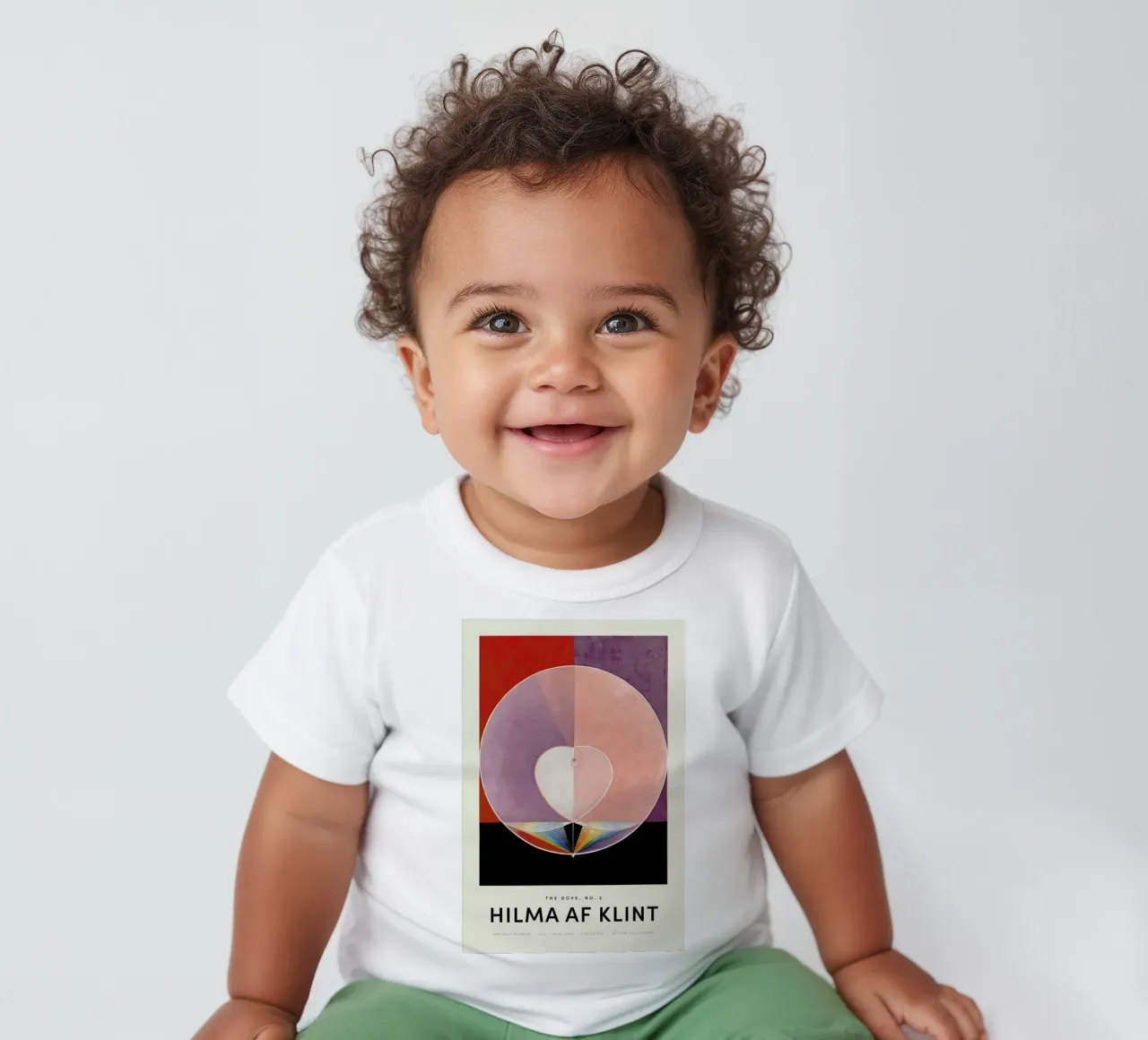 Hilma af Klint - Dove, No. 2 maglietta neonato da Vintage by JUNIQE