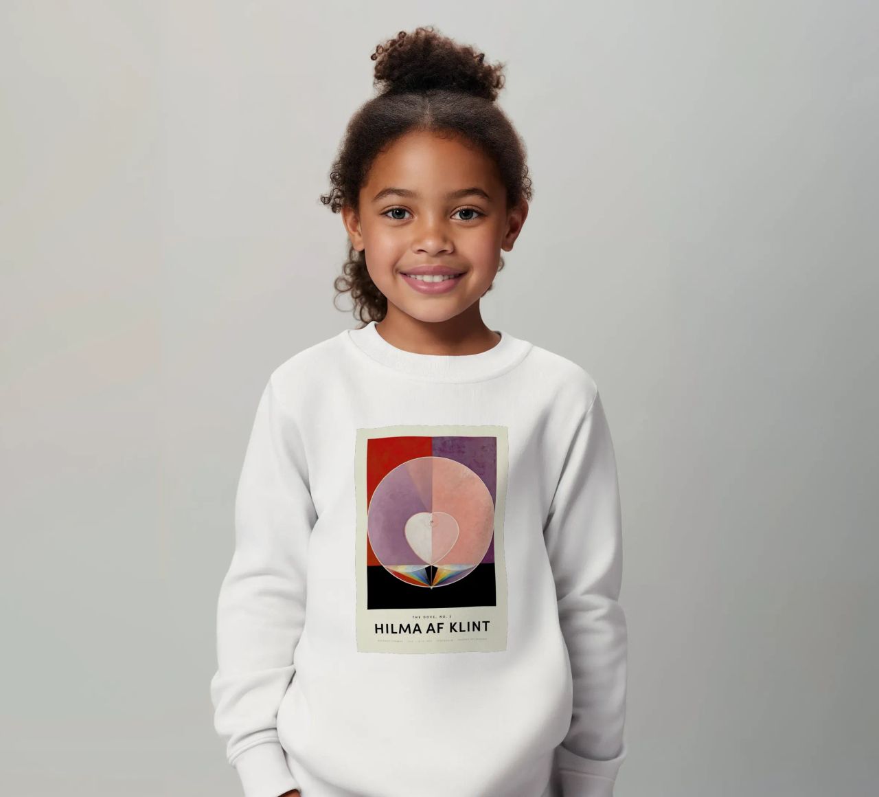 Hilma af Klint - Dove, No. 2 felpa bambino da Vintage by JUNIQE