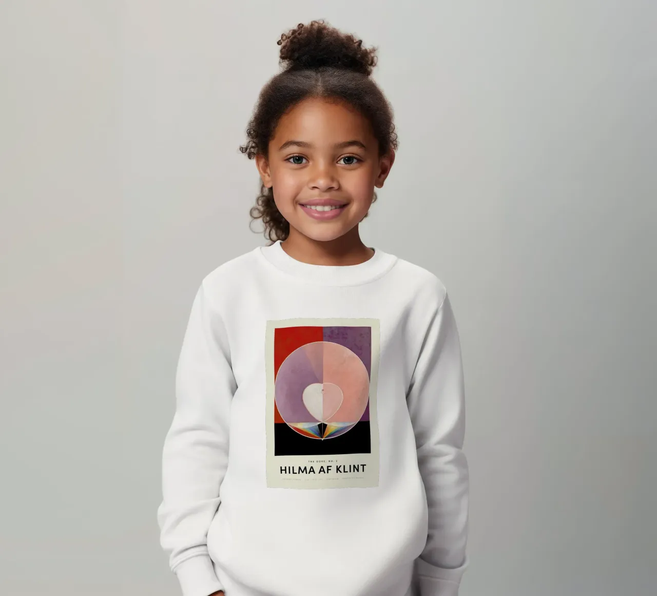 Hilma af Klint - Dove, No. 2 felpa bambino da Vintage by JUNIQE