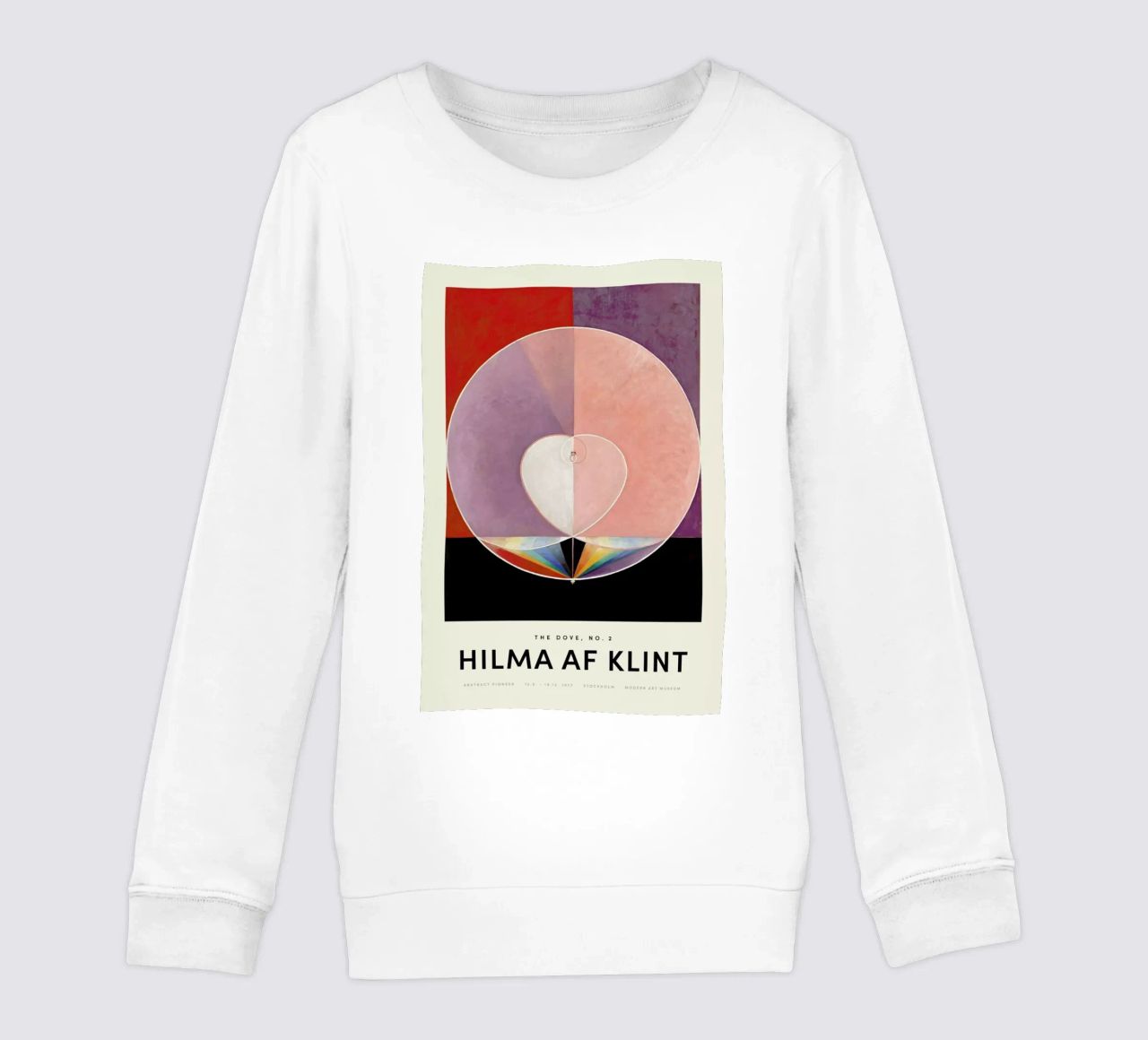 Hilma af Klint - Dove, No. 2 felpa bambino da Vintage by JUNIQE
