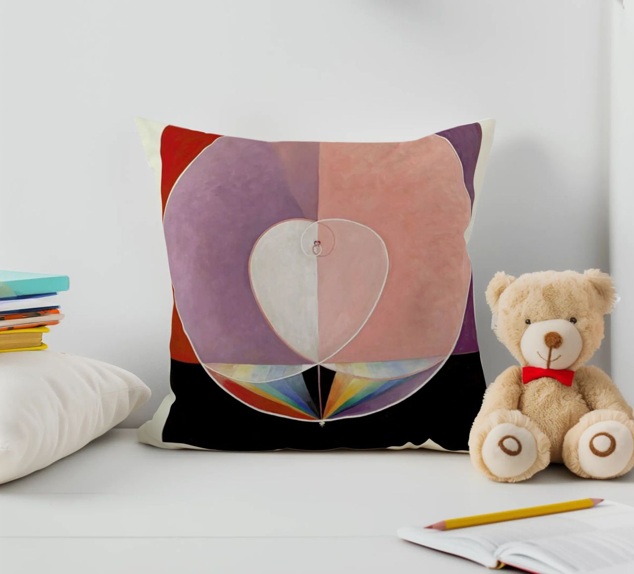 Hilma af Klint - Dove, No. 2 cuscino da Vintage by JUNIQE