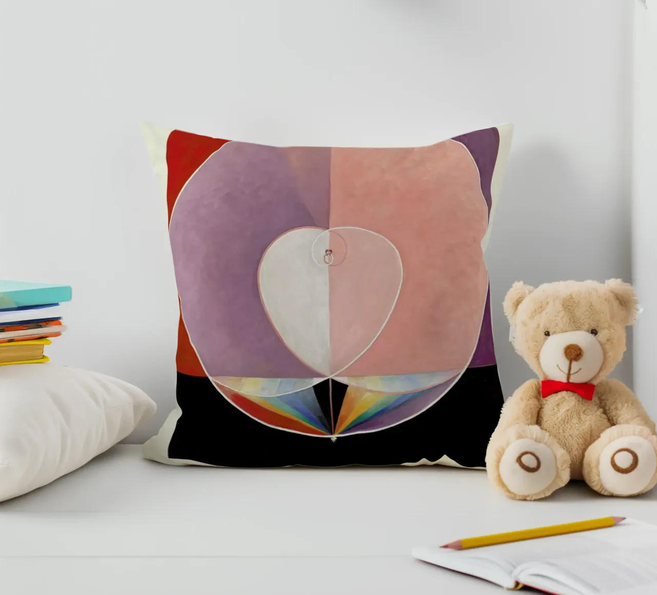 Hilma af Klint - Dove, No. 2 Kissen von Vintage by JUNIQE