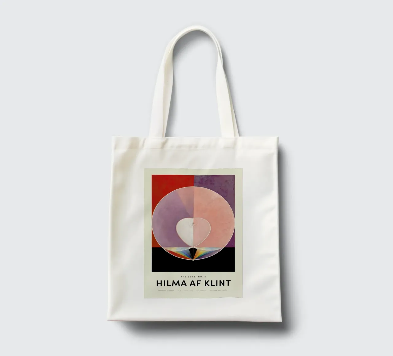 Hilma af Klint - Dove, No. 2 borsa in juta da Vintage by JUNIQE