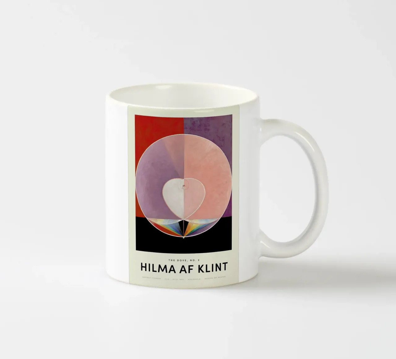 Hilma af Klint - Dove, No. 2 Keramik Tasse von Vintage by JUNIQE