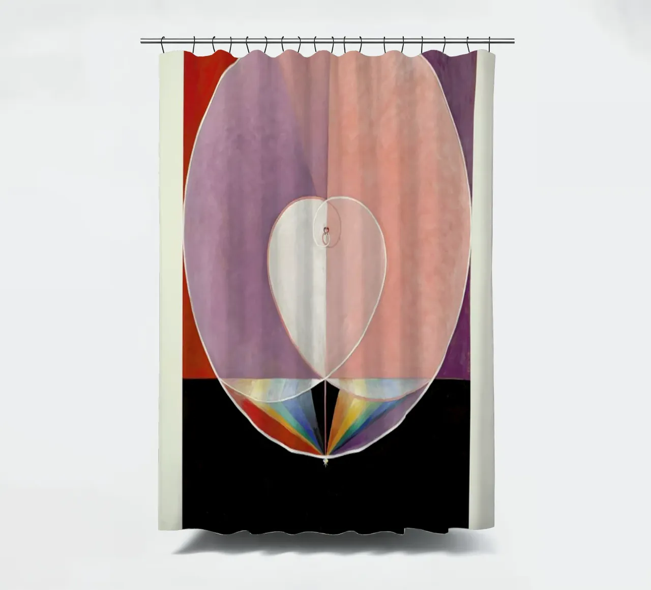 Hilma af Klint - Dove, No. 2 tenda da doccia da Vintage by JUNIQE