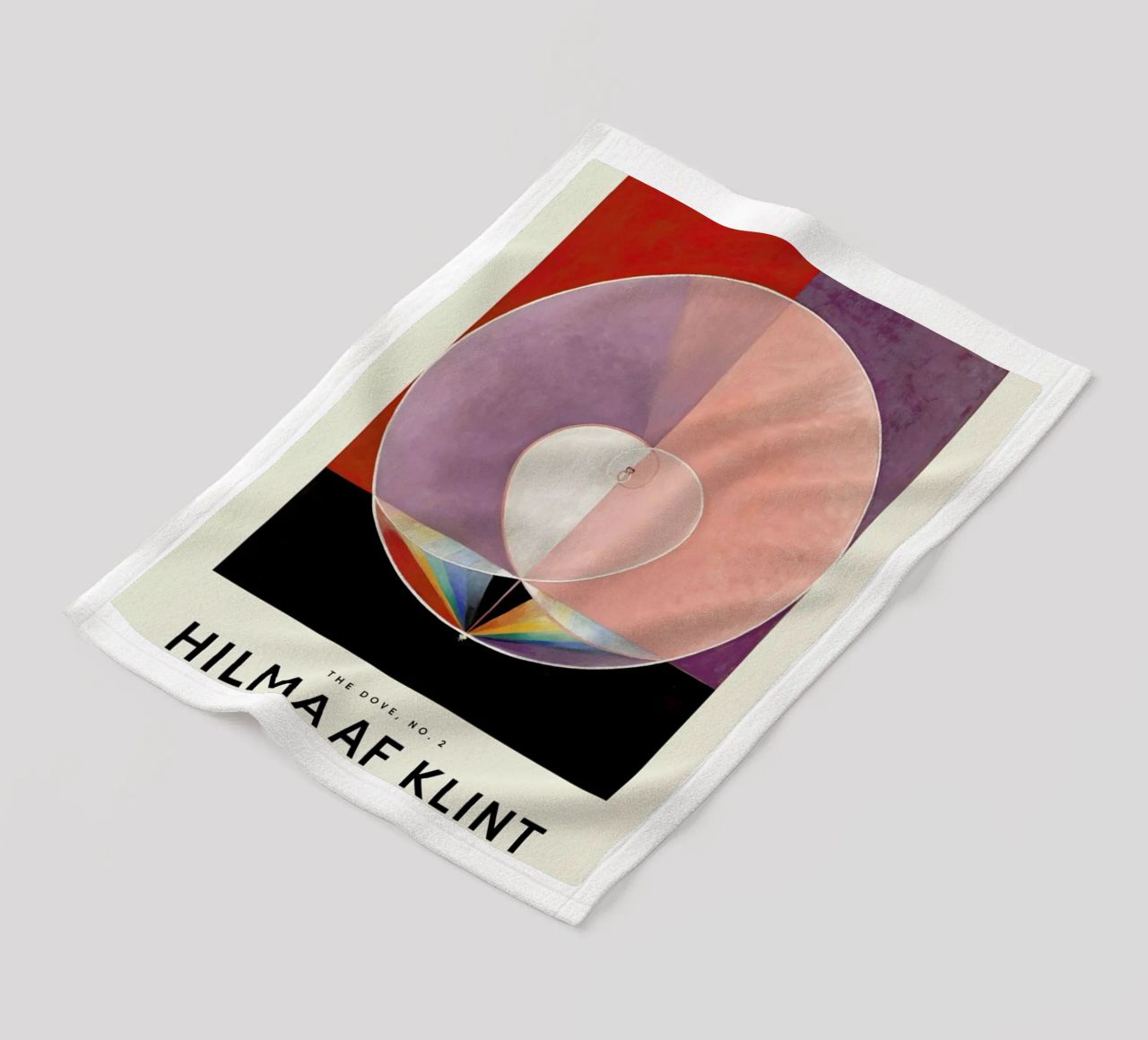 Hilma af Klint - Dove, No. 2 coperta in pile da Vintage by JUNIQE