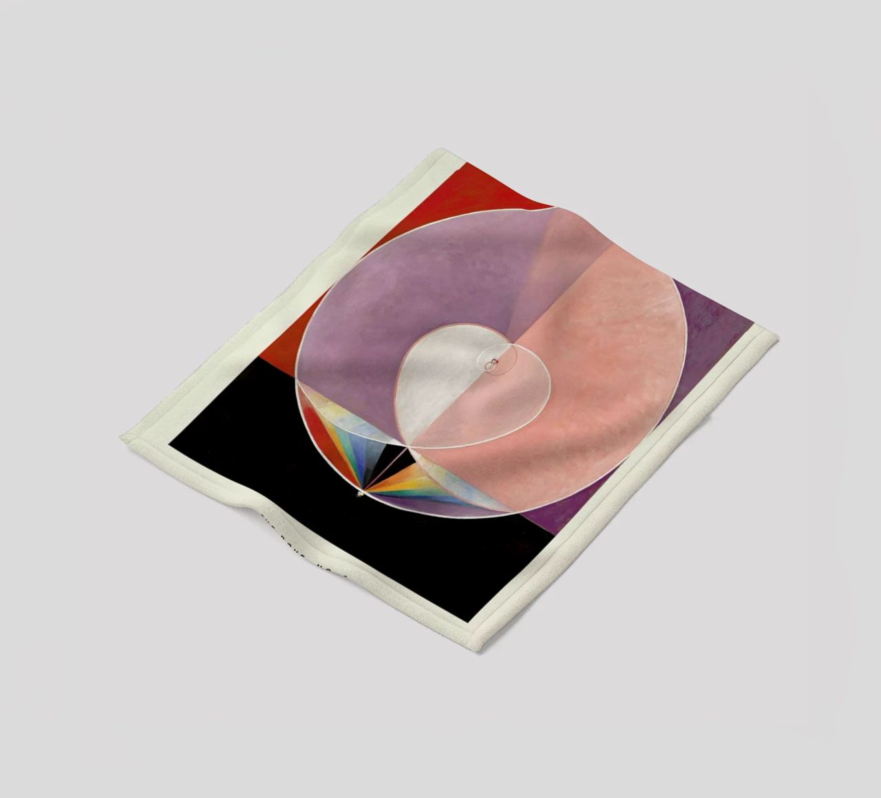 Hilma af Klint - Dove, No. 2 coperta in pile da Vintage by JUNIQE
