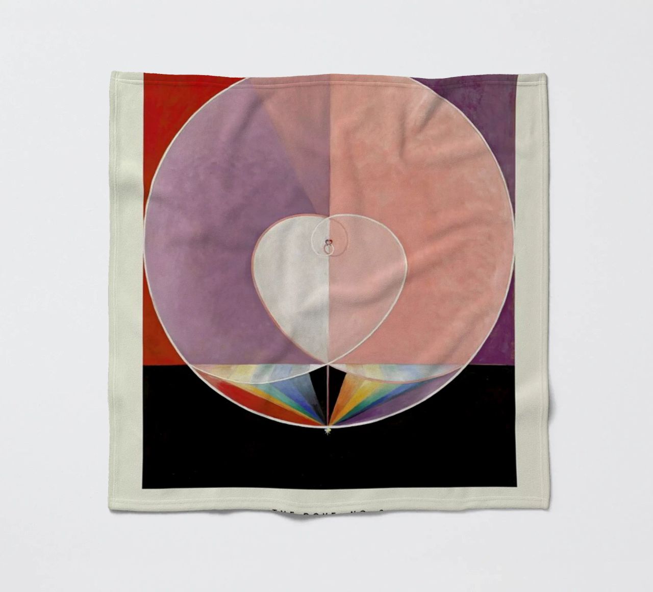 Hilma af Klint - Dove, No. 2 coperta in pile da Vintage by JUNIQE