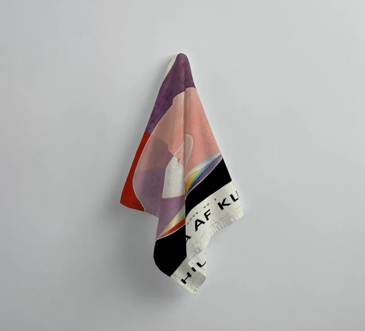 Hilma af Klint - Dove, No. 2 asciugamano da bagno da Vintage by JUNIQE