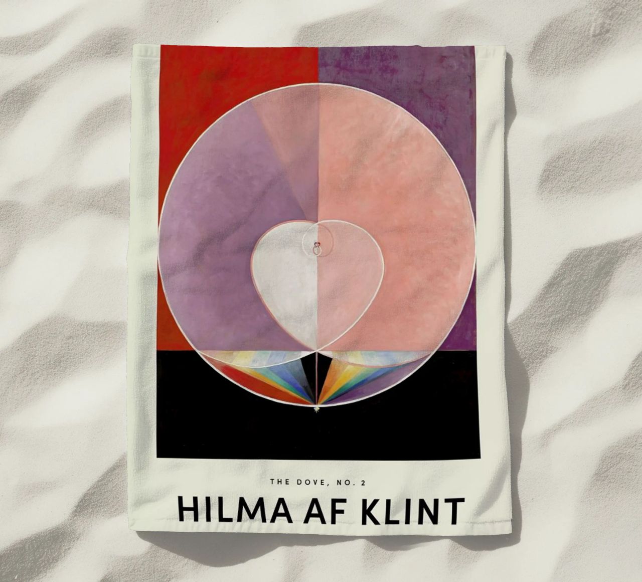Hilma af Klint - Dove, No. 2 telo mare da Vintage by JUNIQE