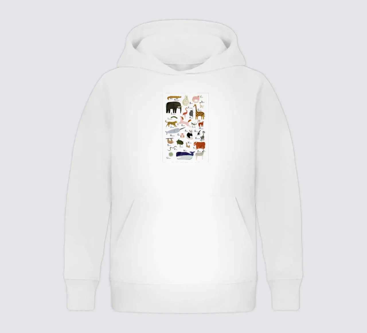 Animal Friends II kids hoodie by Little Flourishes