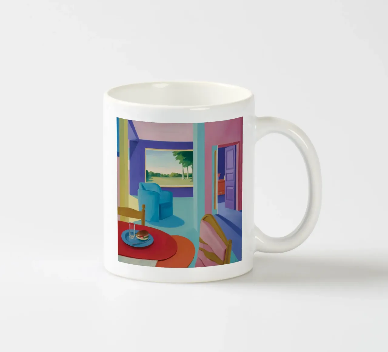 Pausa colazione luminosa tazza in ceramica da Mystic Grain
