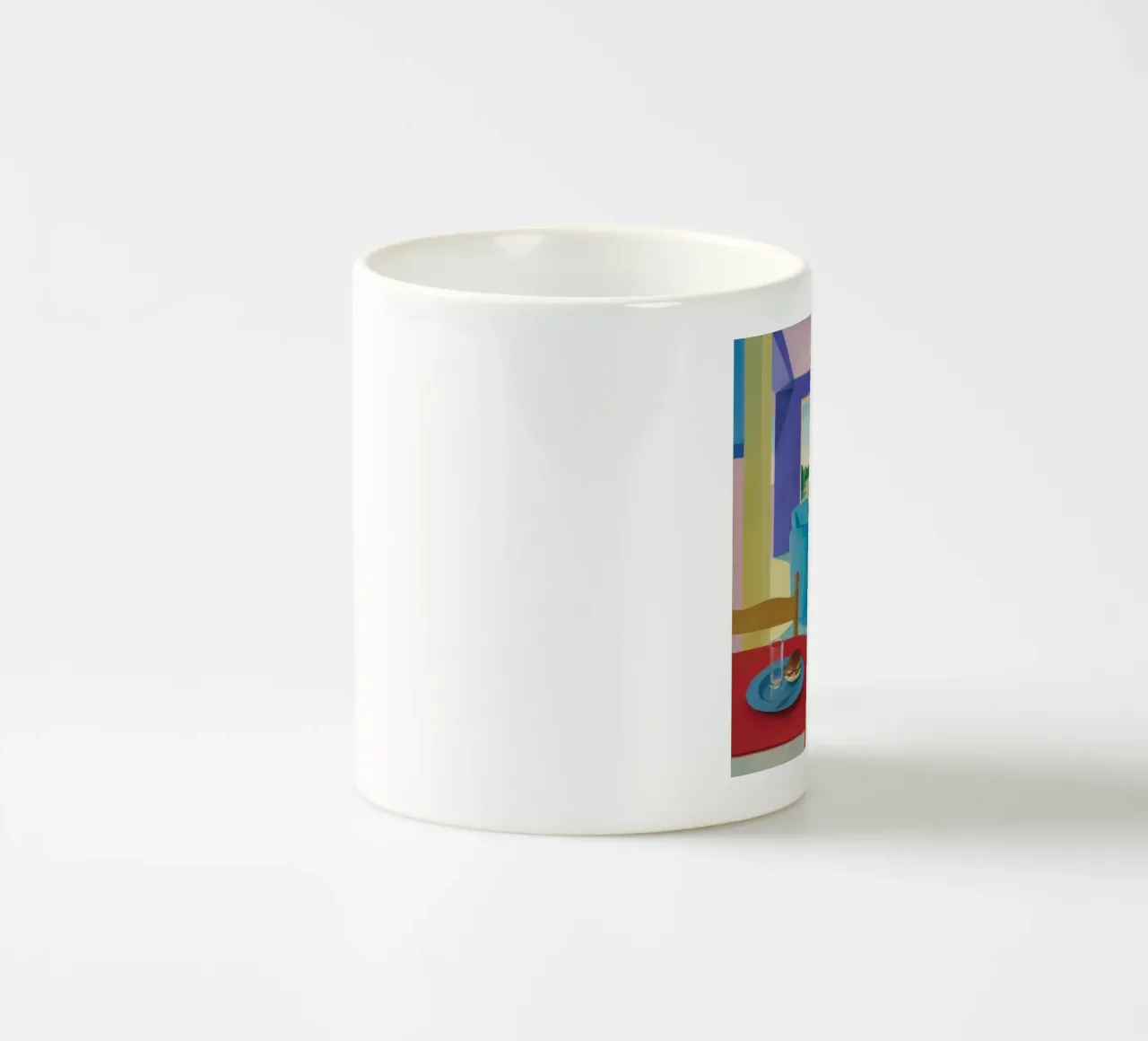 Pausa colazione luminosa tazza in ceramica da Mystic Grain