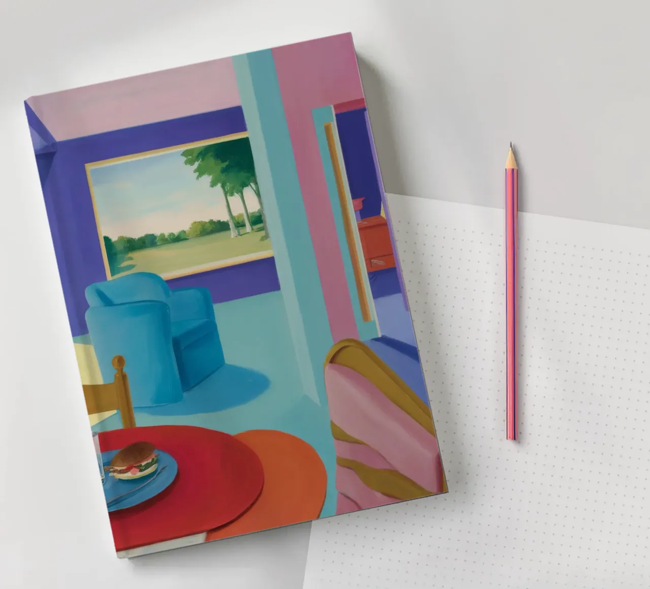 Pause petit-déjeuner lumineux carnet de notes de Mystic Grain