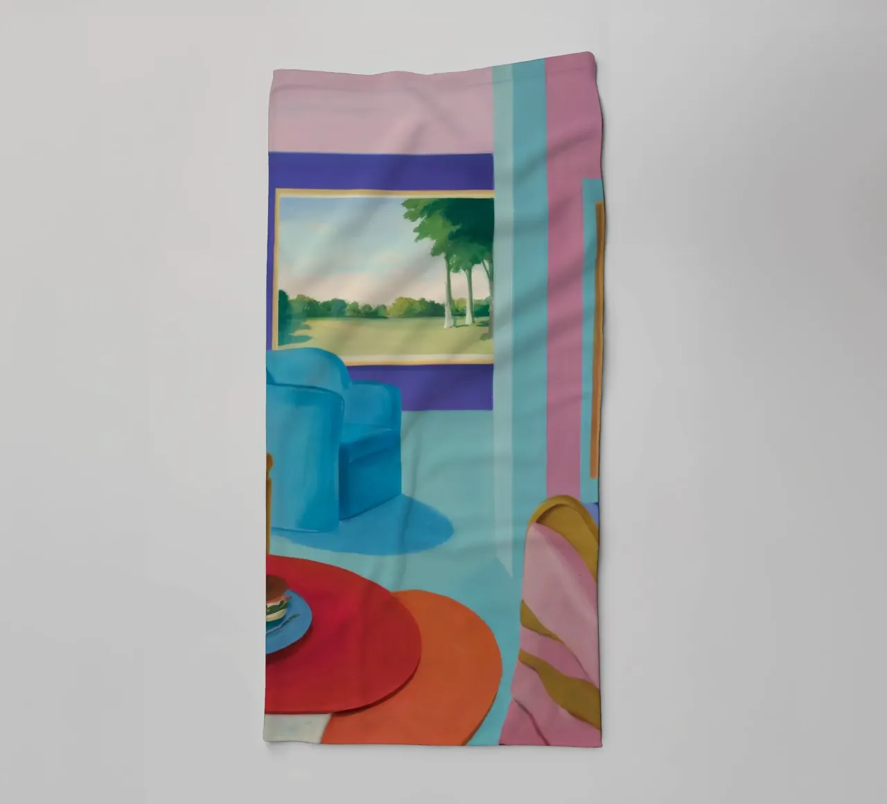 Pause petit-déjeuner lumineux serviette de bain de Mystic Grain