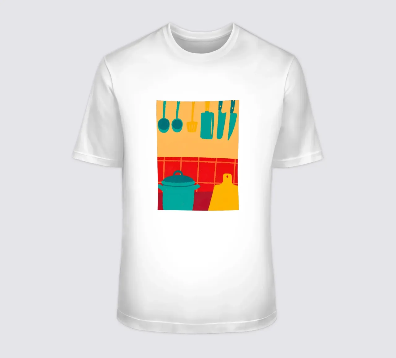 Kitchen equipment t-shirt by PERSONAL TOUCH