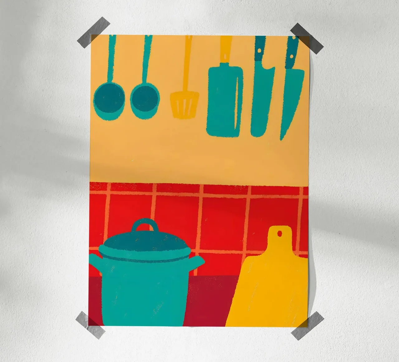 Kitchen equipment poster by PERSONAL TOUCH