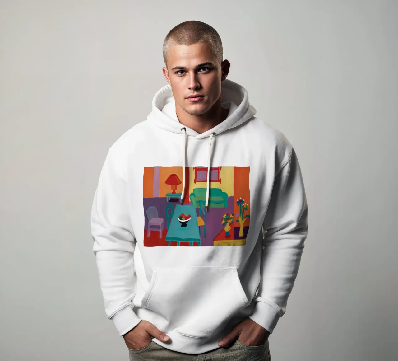 Lampada a ciliegio Harmony felpa con cappuccio da Mystic Grain