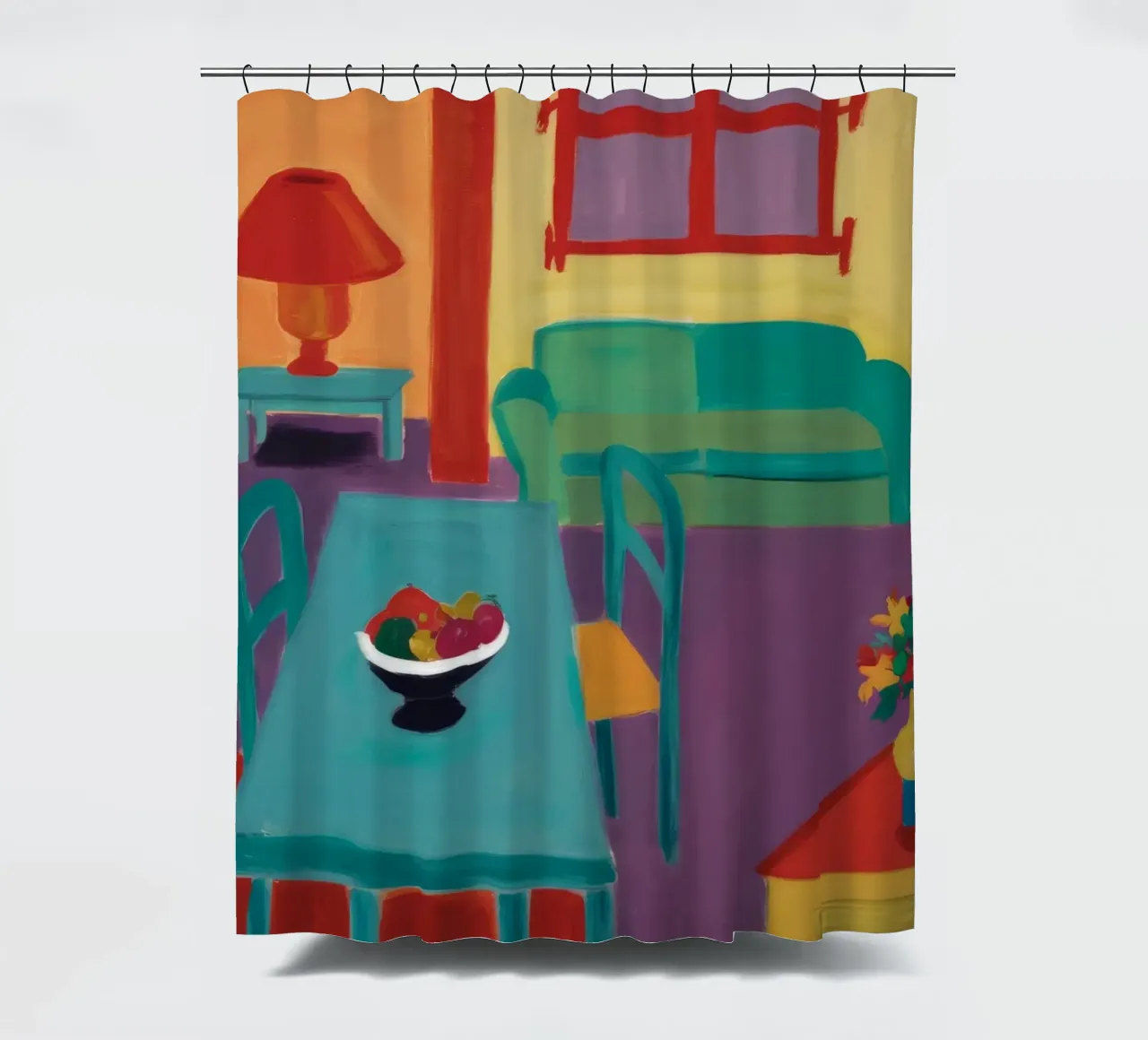 Lampada a ciliegio Harmony tenda da doccia da Mystic Grain