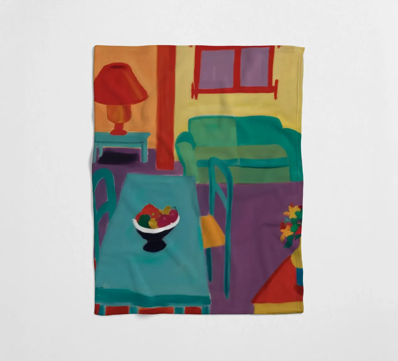 Lampada a ciliegio Harmony coperta in pile da Mystic Grain