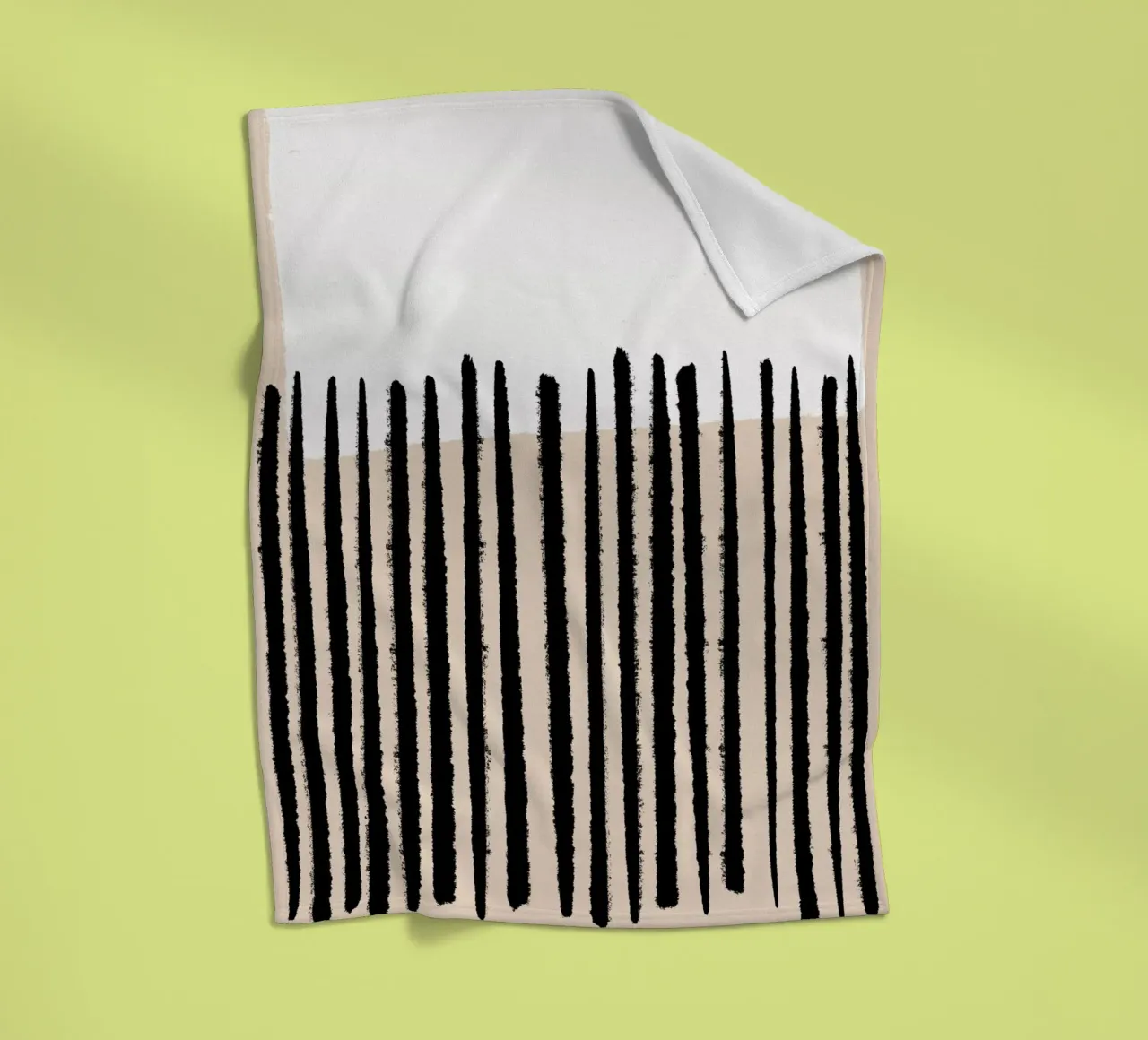 Serie minimalista no.13 fleece blanket by Froilein Juno