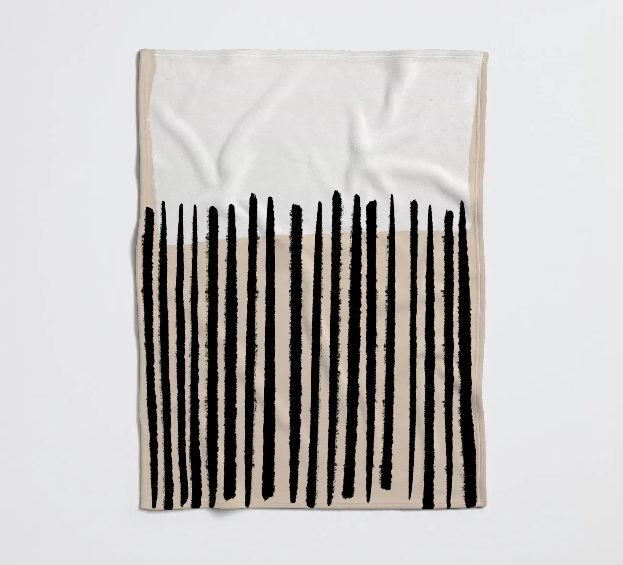Serie minimalista no.13 fleece blanket by Froilein Juno