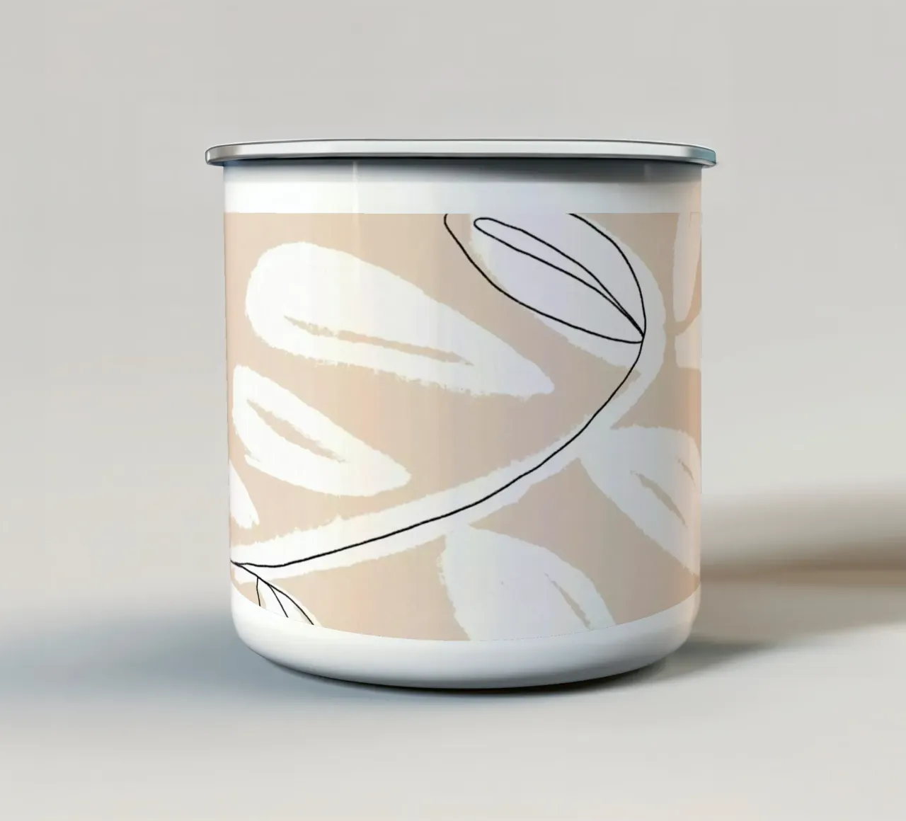 Serie minimalista no.10 tazza in smalto da Froilein Juno