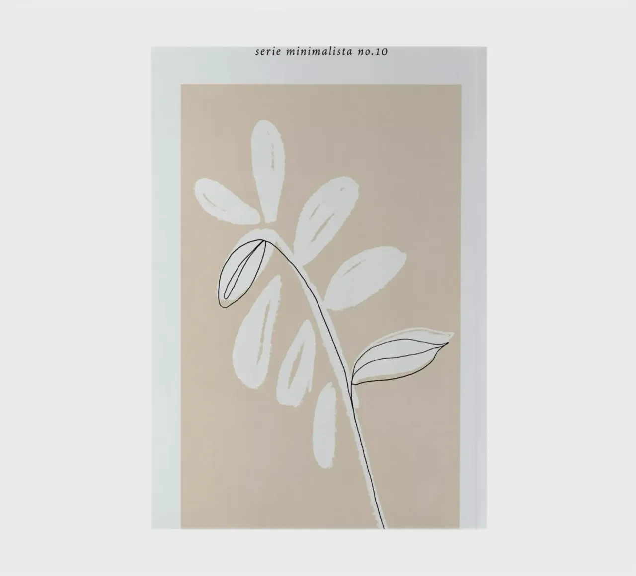 Serie minimalista no.10 notebook by Froilein Juno