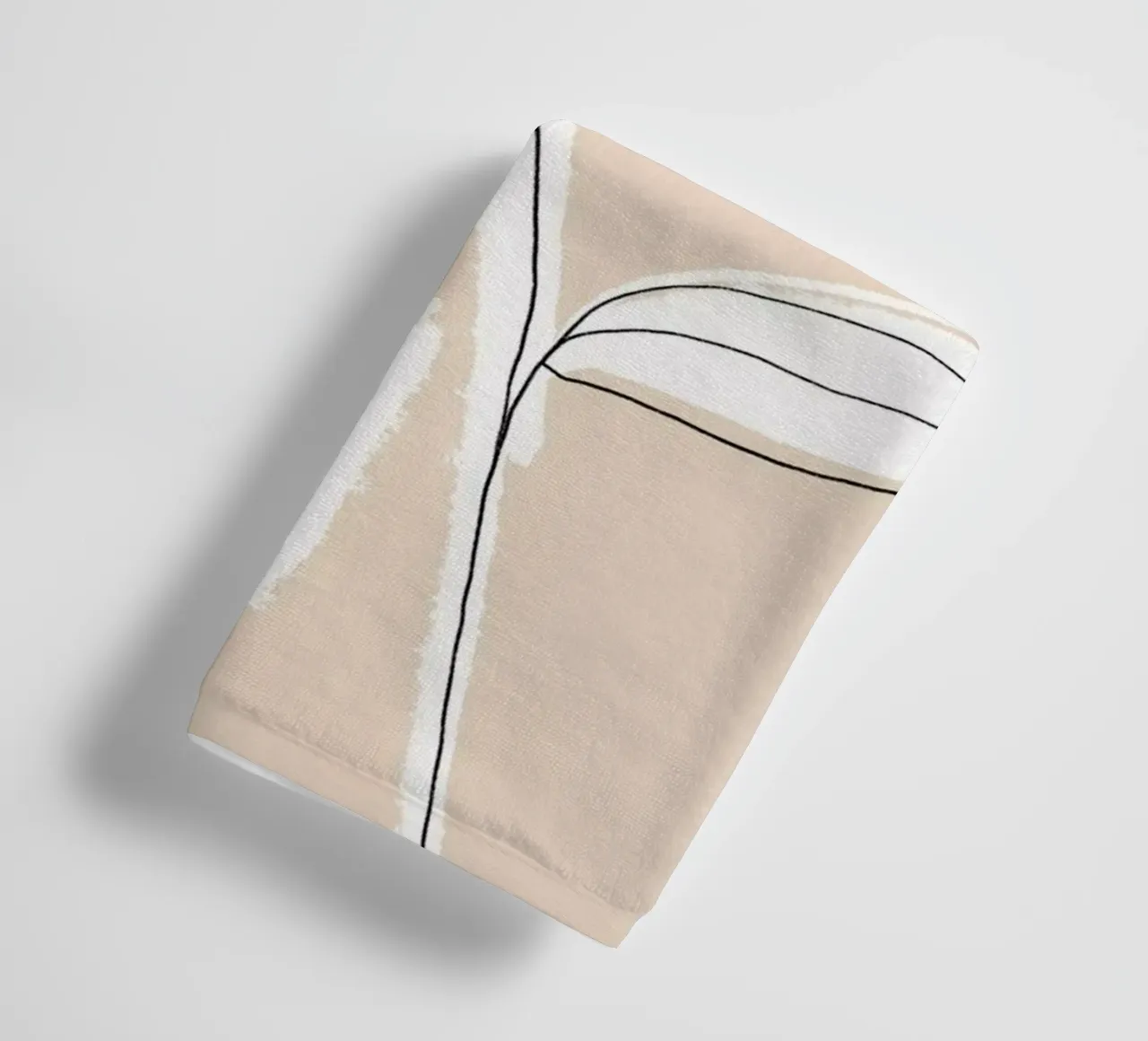 Serie minimalista no.10 towel by Froilein Juno