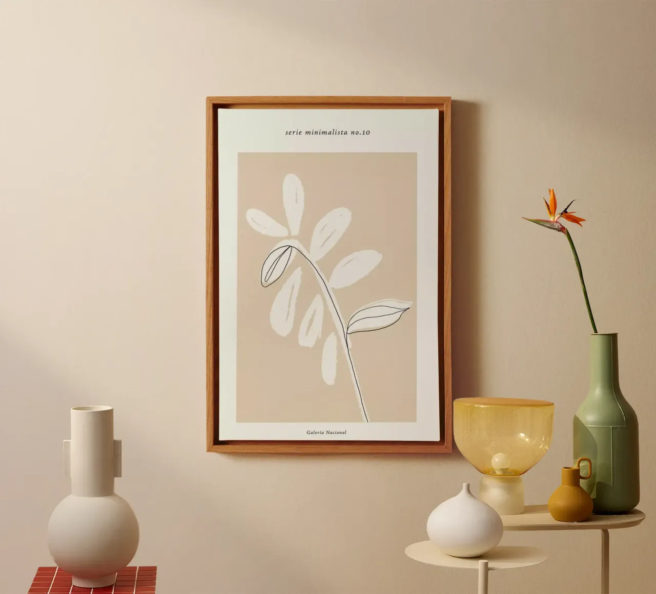 Serie minimalista no.10 canvas by Froilein Juno