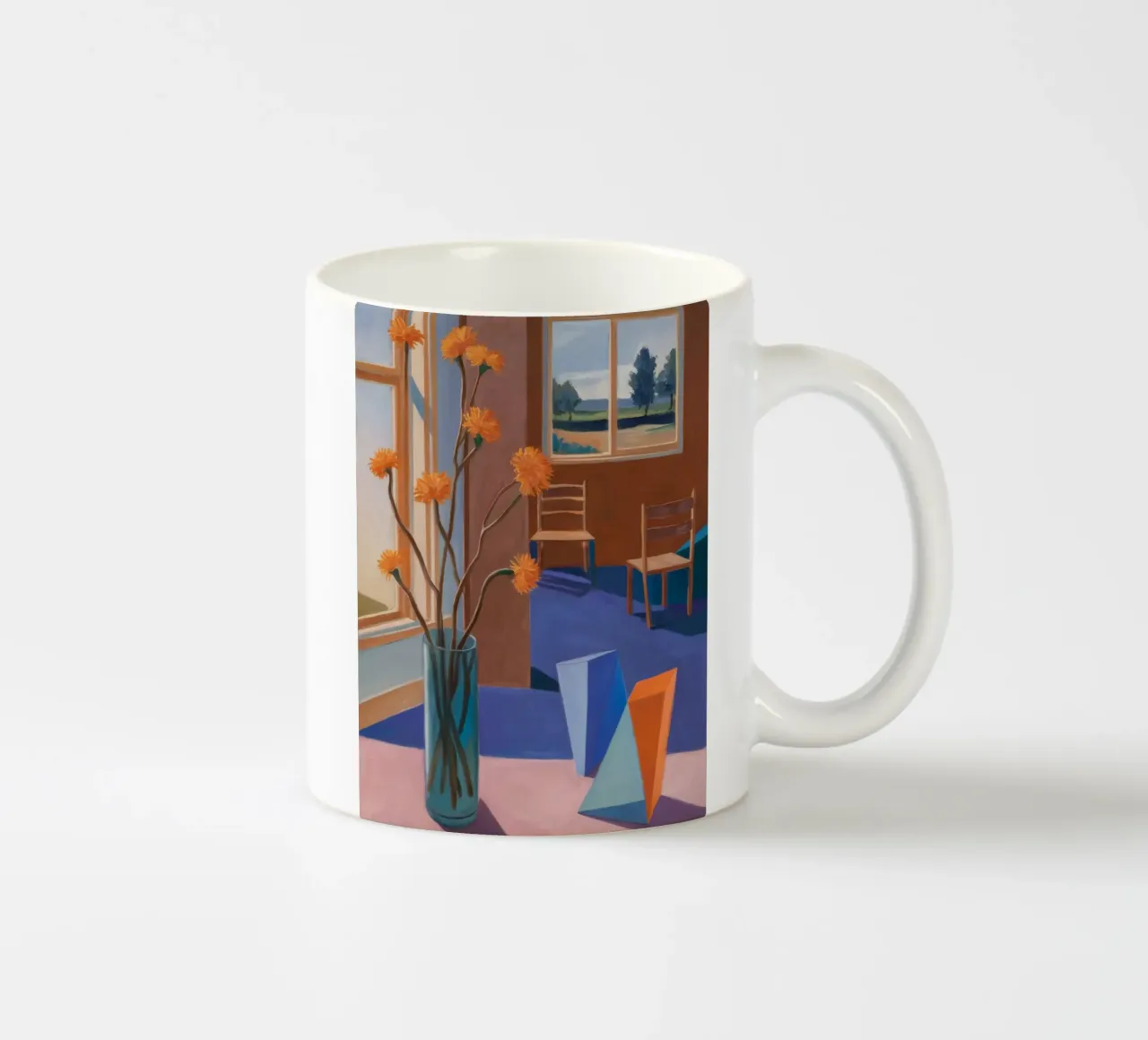 Fiore geometrico Tranquillo tazza in ceramica da Mystic Grain